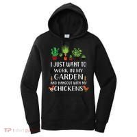 Chicken Lover Funny Gardening Shirts For Men Women Gardener Women's Hoodie thumb 0