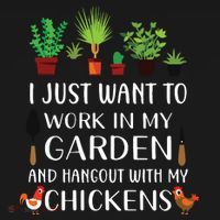 Chicken Lover Funny Gardening Shirts For Men Women Gardener Women's Hoodie thumb 2