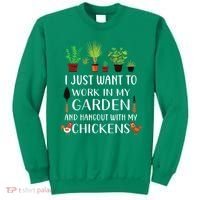 Chicken Lover Funny Gardening Shirts For Men Women Gardener Sweatshirt thumb 0