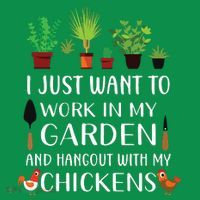 Chicken Lover Funny Gardening Shirts For Men Women Gardener T-Shirt thumb 7