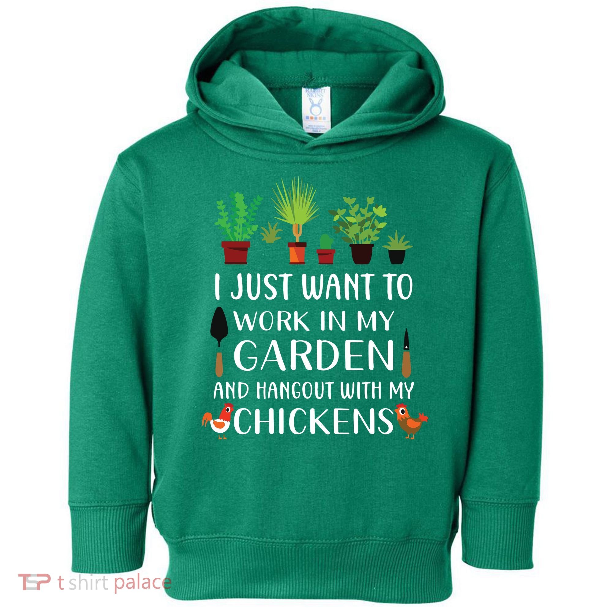 Chicken Lover Funny Gardening Shirts For Men Women Gardener Toddler Hoodie