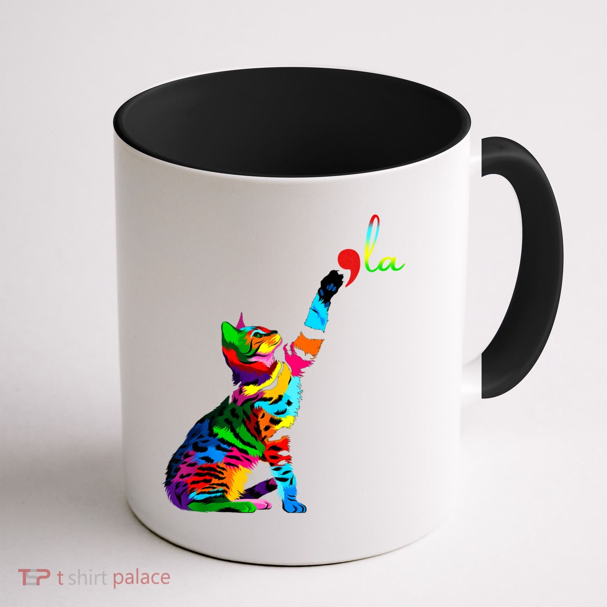 Cat Ladies For Kamala Funny Cat 2024 President Kamala Harris Cool Gift Coffee Mug