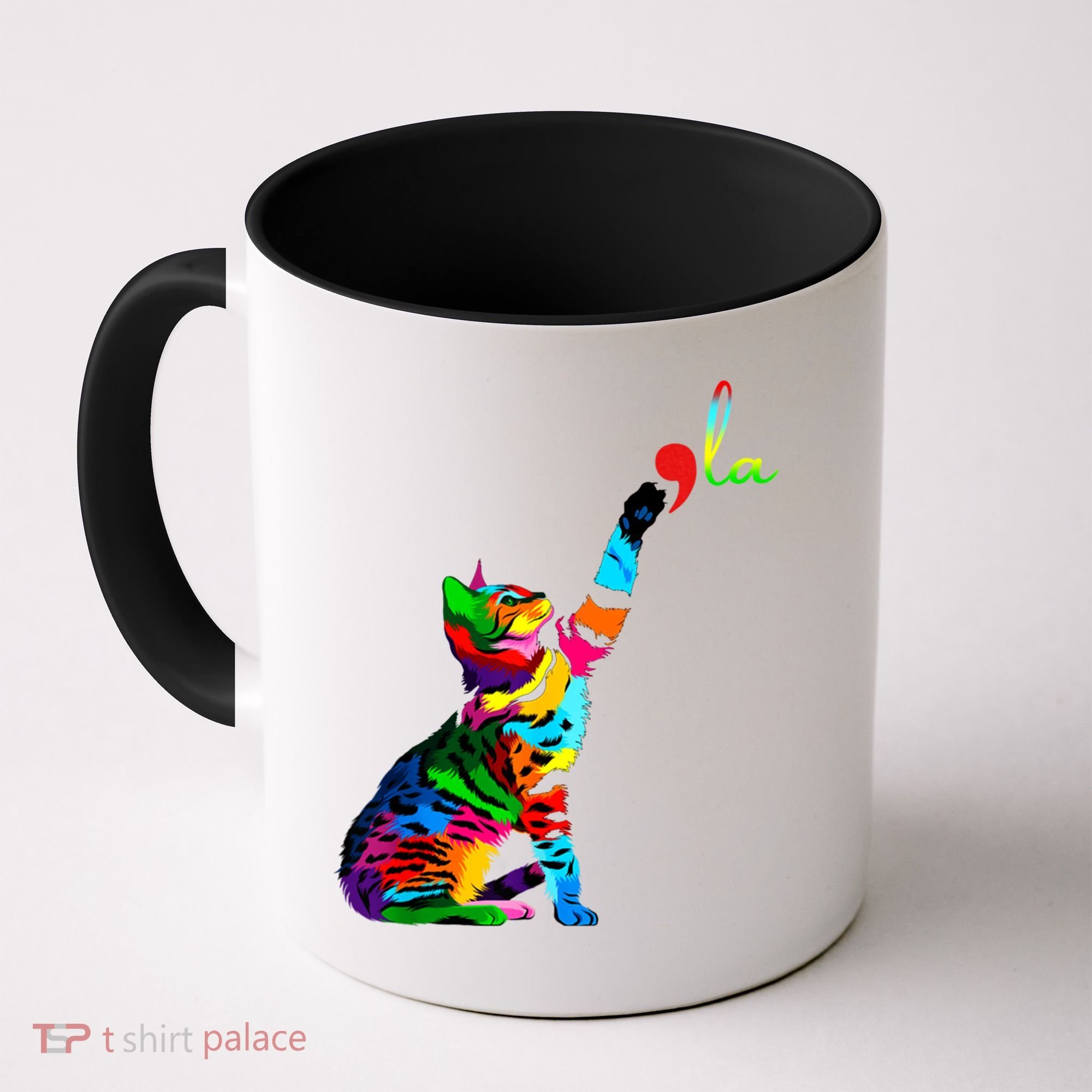 Cat Ladies For Kamala Funny Cat 2024 President Kamala Harris Cool Gift Coffee Mug