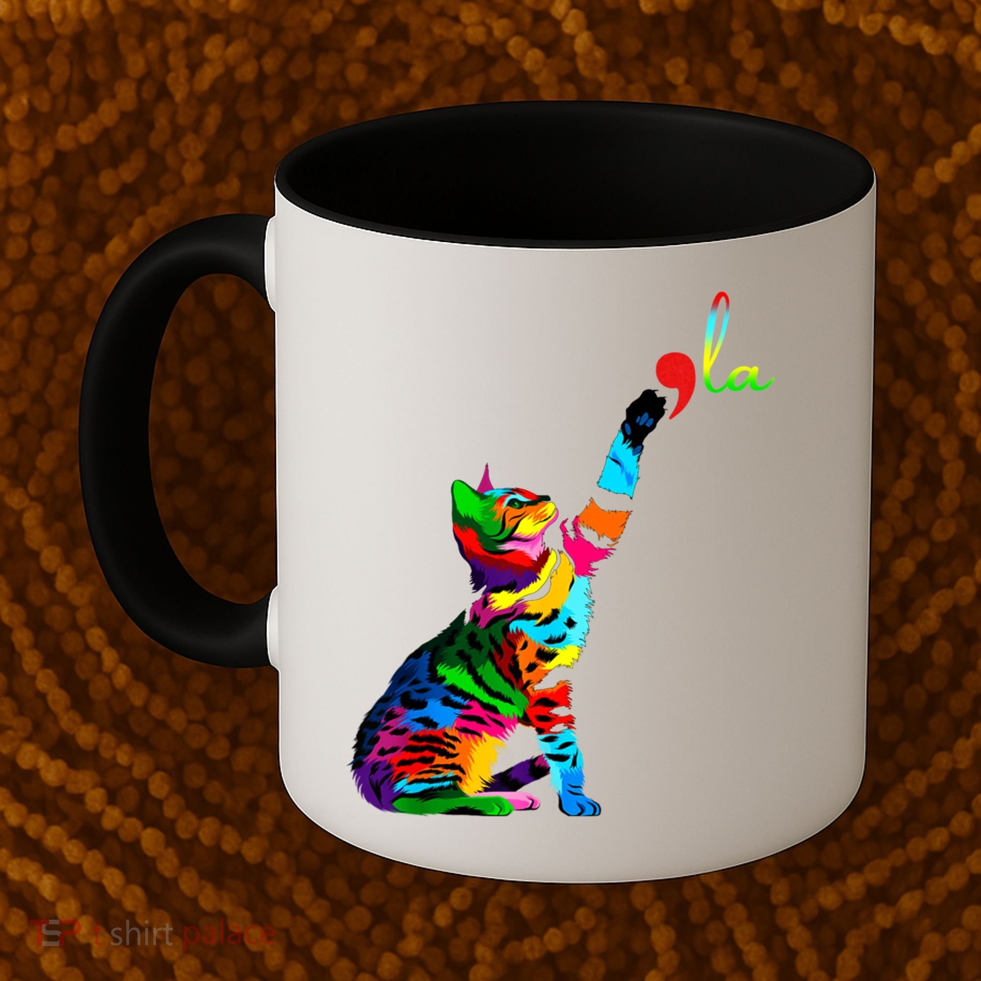 Cat Ladies For Kamala Funny Cat 2024 President Kamala Harris Cool Gift Coffee Mug