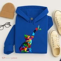 Cat Ladies For Kamala Funny Cat 2024 President Kamala Harris Cool Gift Hoodie thumb 4