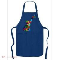 Cat Ladies For Kamala Funny Cat 2024 President Kamala Harris Cool Gift Apron thumb 0