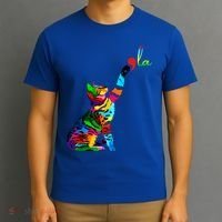 Cat Ladies For Kamala Funny Cat 2024 President Kamala Harris Cool Gift T-Shirt thumb 3