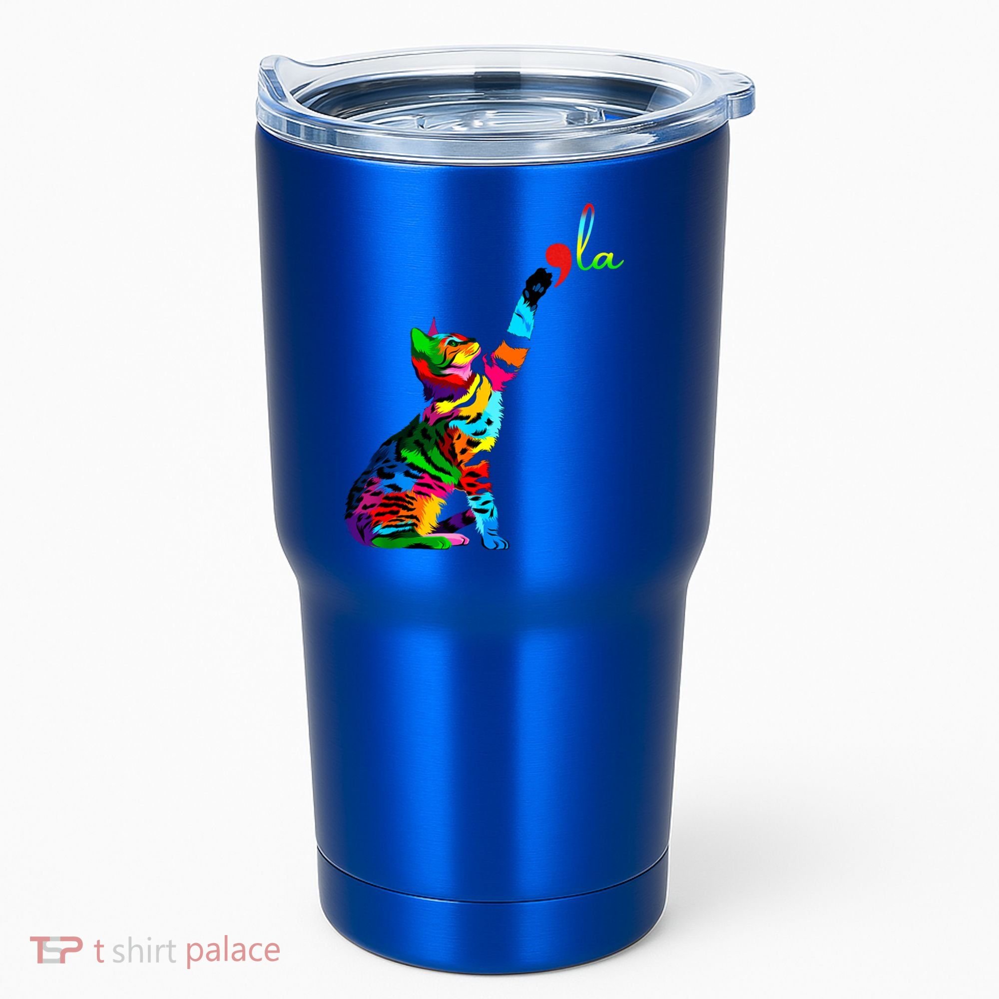 Cat Ladies For Kamala Funny Cat 2024 President Kamala Harris Cool Gift Tumbler