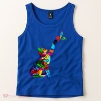 Cat Ladies For Kamala Funny Cat 2024 President Kamala Harris Cool Gift Tank Top thumb 2