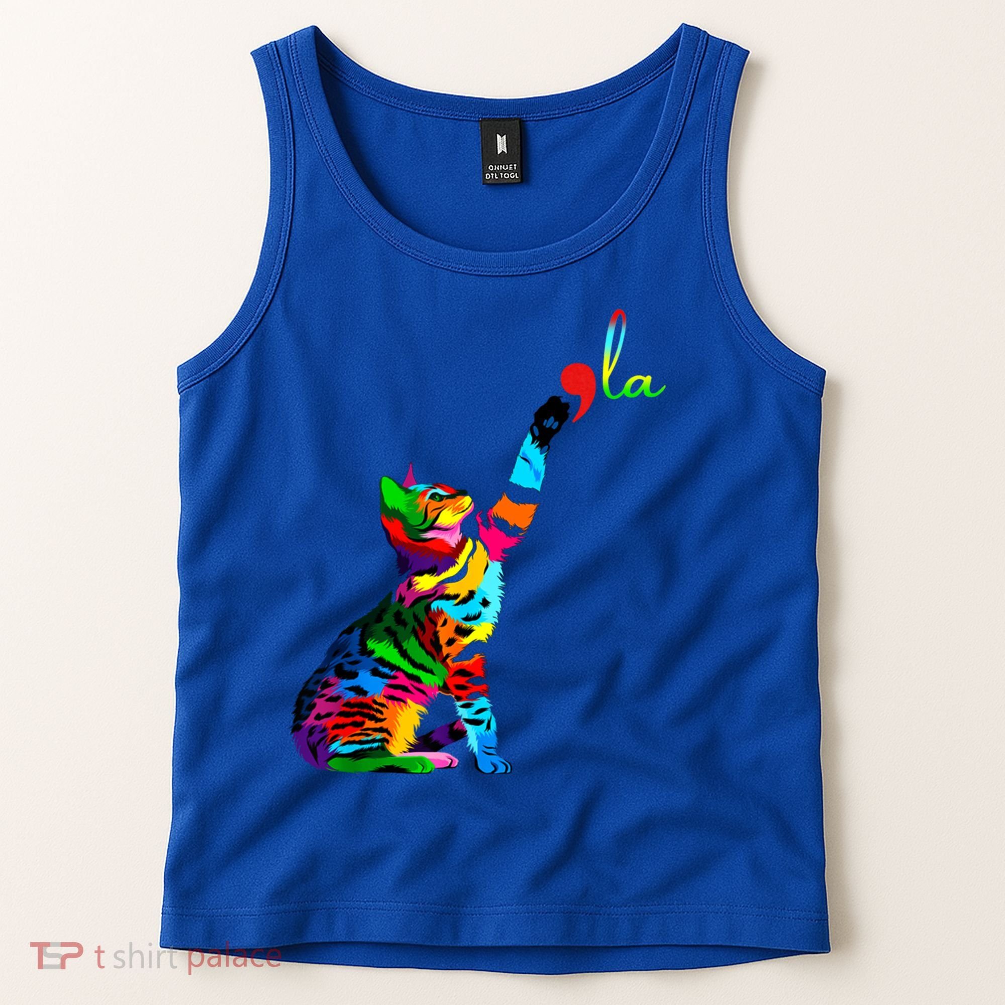 Cat Ladies For Kamala Funny Cat 2024 President Kamala Harris Cool Gift Tank Top