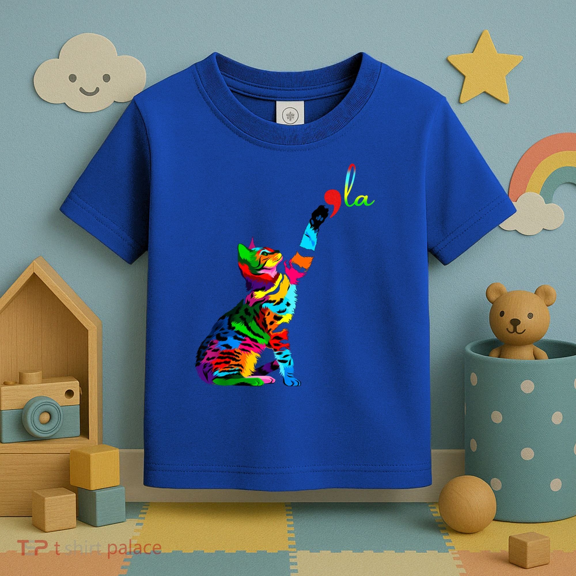 Cat Ladies For Kamala Funny Cat 2024 President Kamala Harris Cool Gift Toddler T-Shirt
