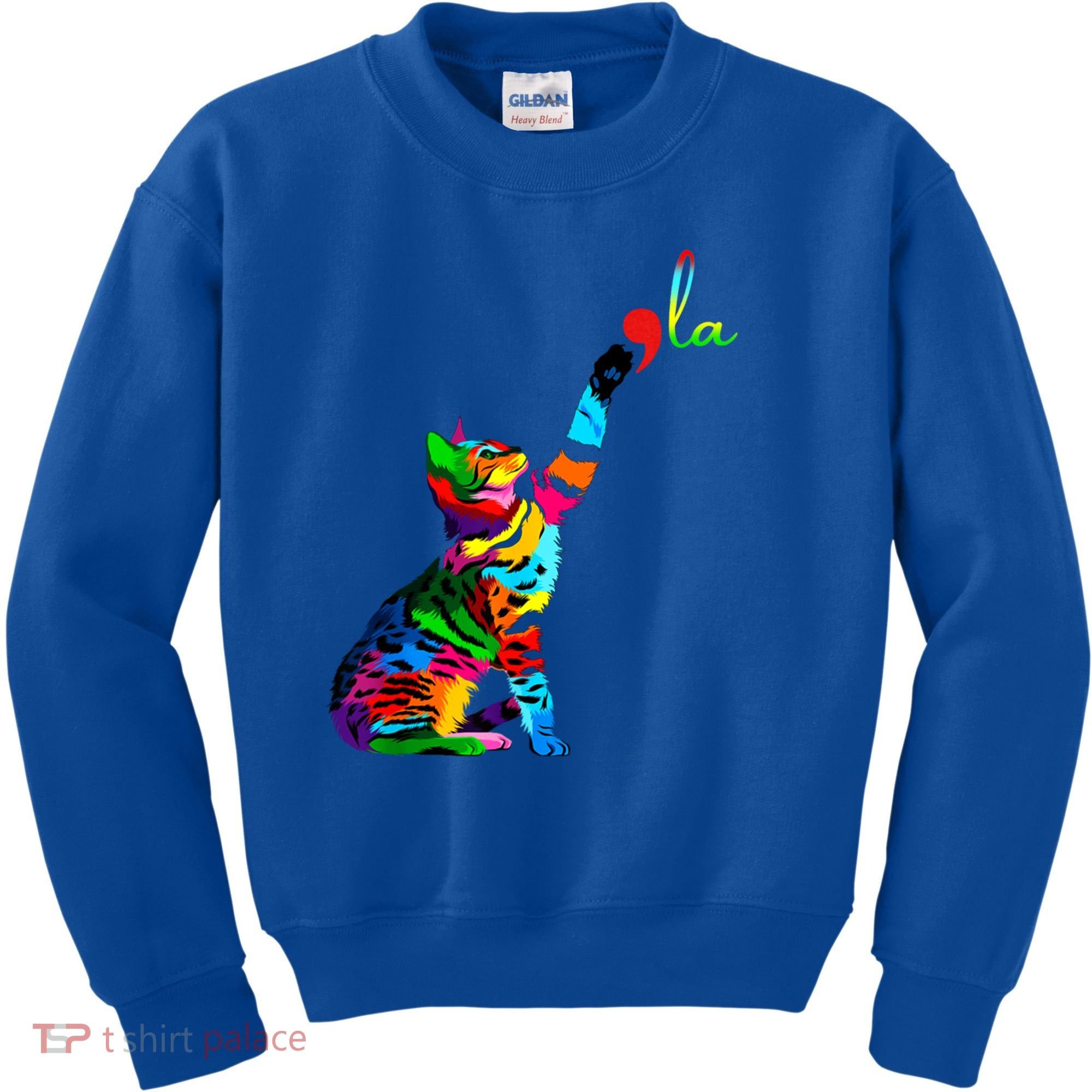 Cat Ladies For Kamala Funny Cat 2024 President Kamala Harris Cool Gift Kids Sweatshirt