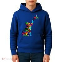 Cat Ladies For Kamala Funny Cat 2024 President Kamala Harris Cool Gift Kids Hoodie thumb 4