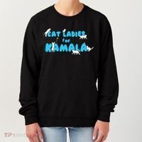 Cat Ladies For Kamala Gift Women's Sweatshirt thumb 0