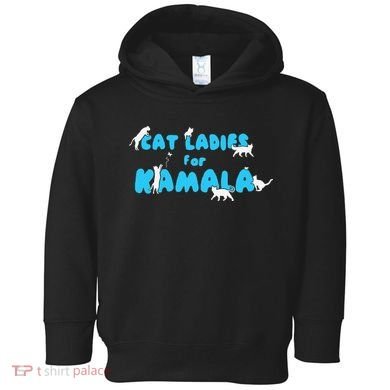 Cat Ladies For Kamala Gift Toddler Hoodie