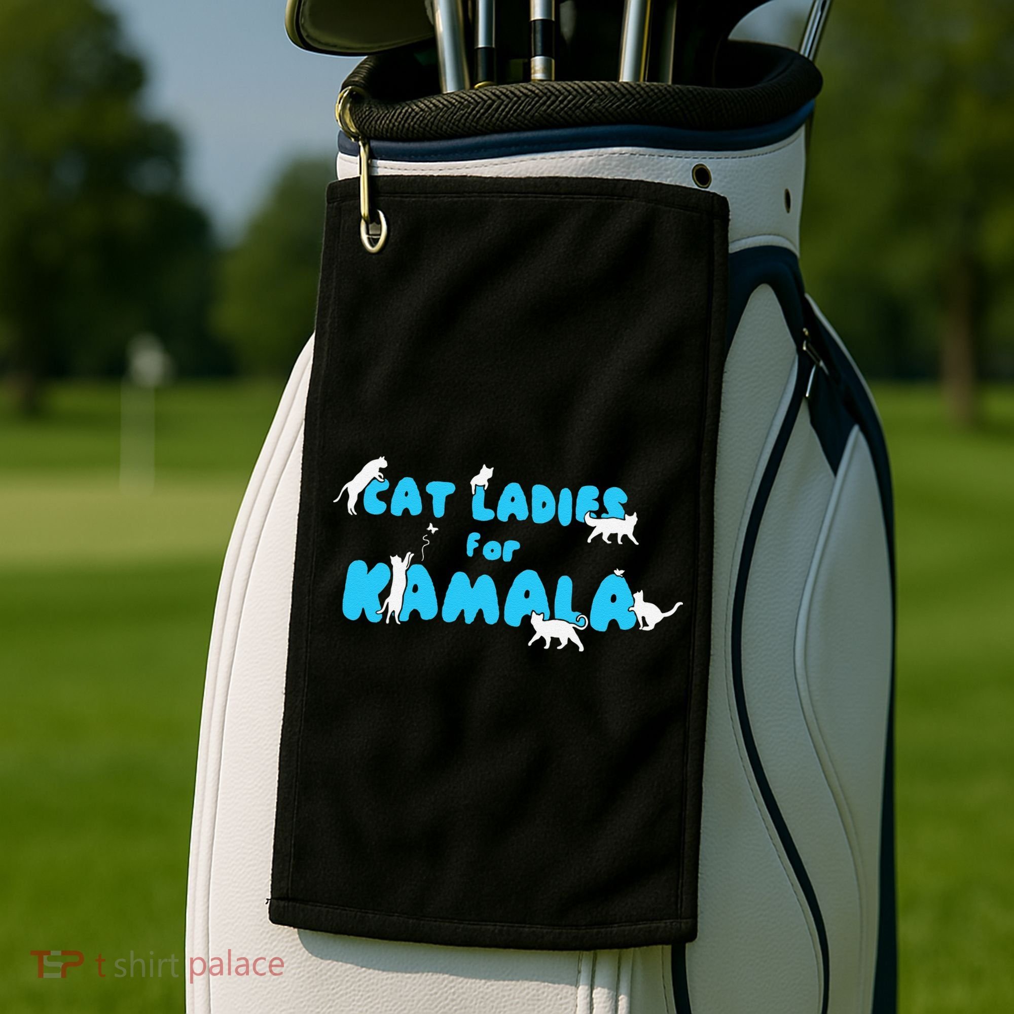 Cat Ladies For Kamala Gift Golf Towel