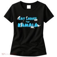 Cat Ladies For Kamala Gift Women's T-Shirt thumb 0