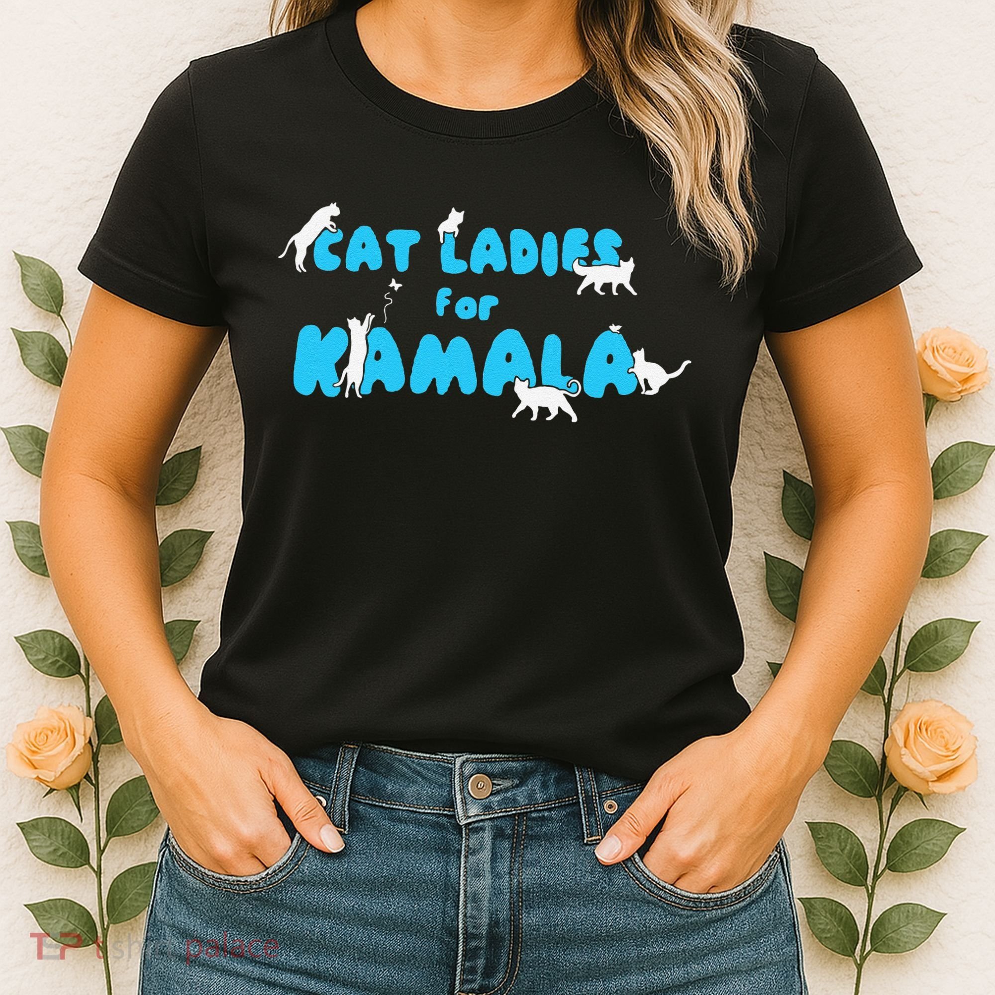 Cat Ladies For Kamala Gift Women's T-Shirt