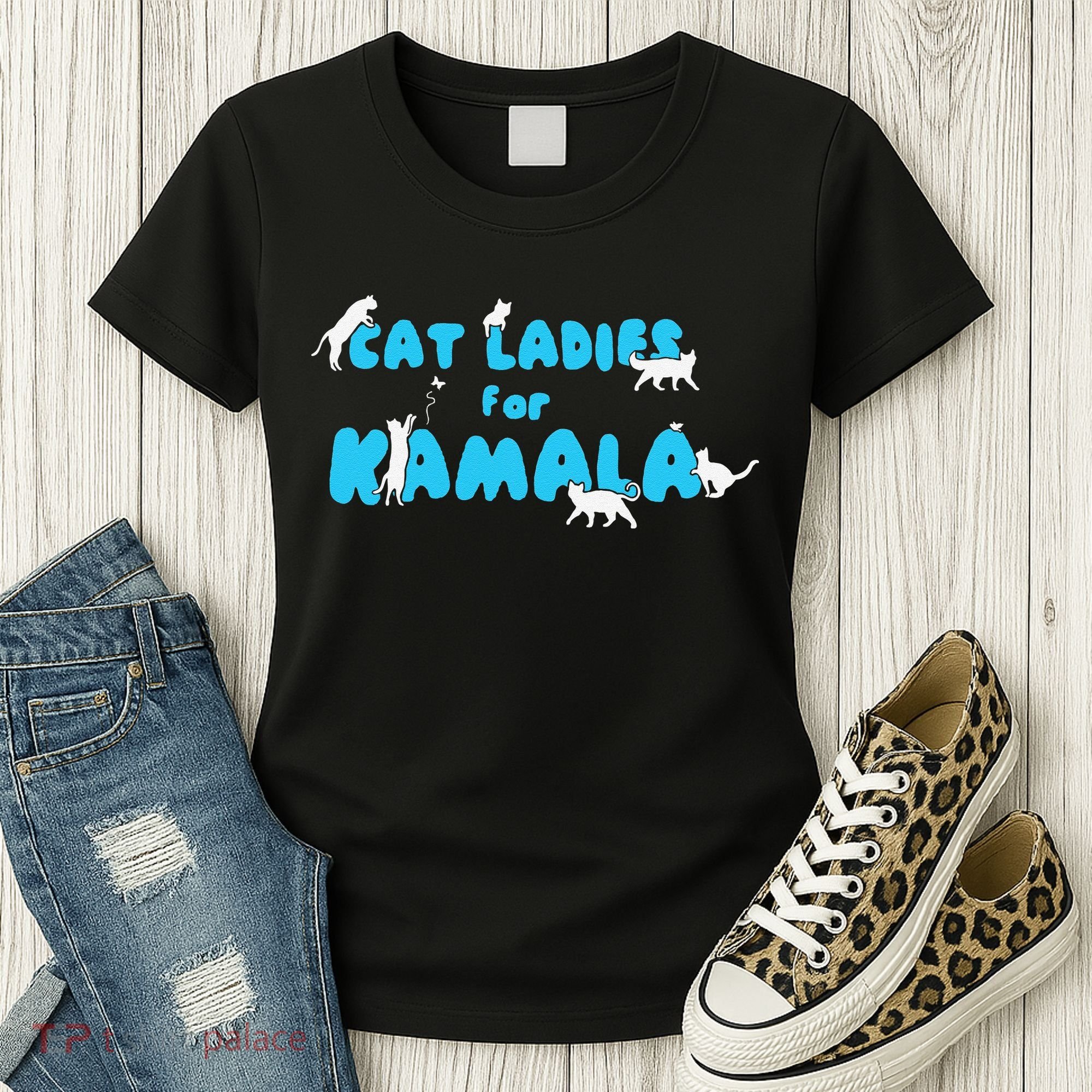 Cat Ladies For Kamala Gift Women's T-Shirt
