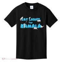 Cat Ladies For Kamala Gift Kids T-Shirt thumb 0