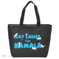Cat Ladies For Kamala Gift Tote Bag thumb 0