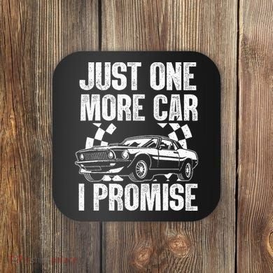 Car Lover For New Engine Owner Classic Car Technician Coaster