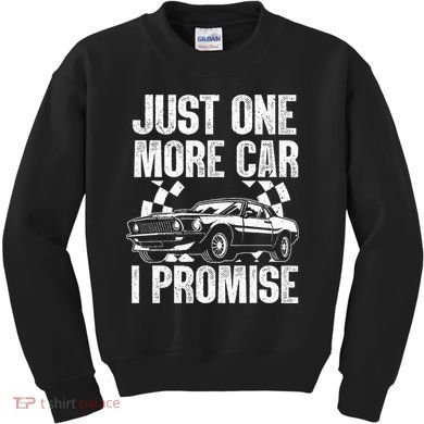 Car Lover For New Engine Owner Classic Car Technician Kids Sweatshirt