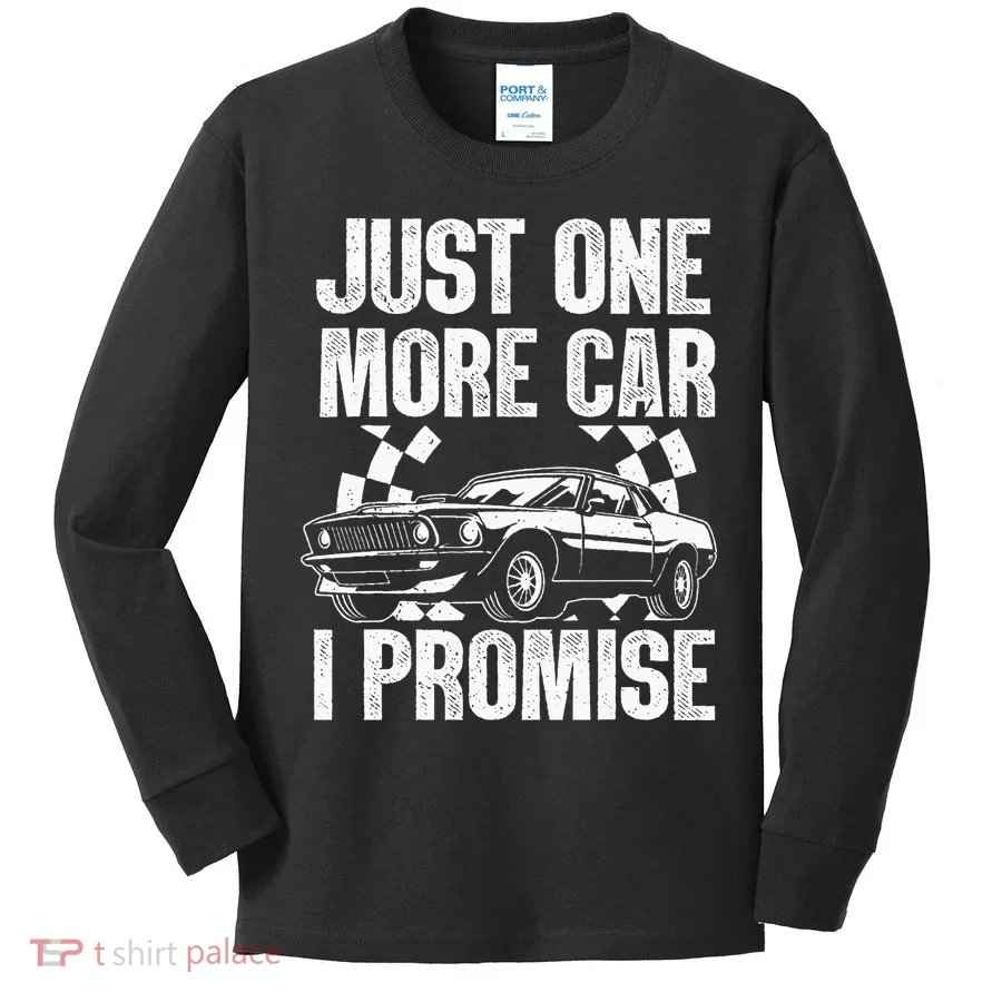 Car Lover For New Engine Owner Classic Car Technician Kids Long Sleeve Shirt