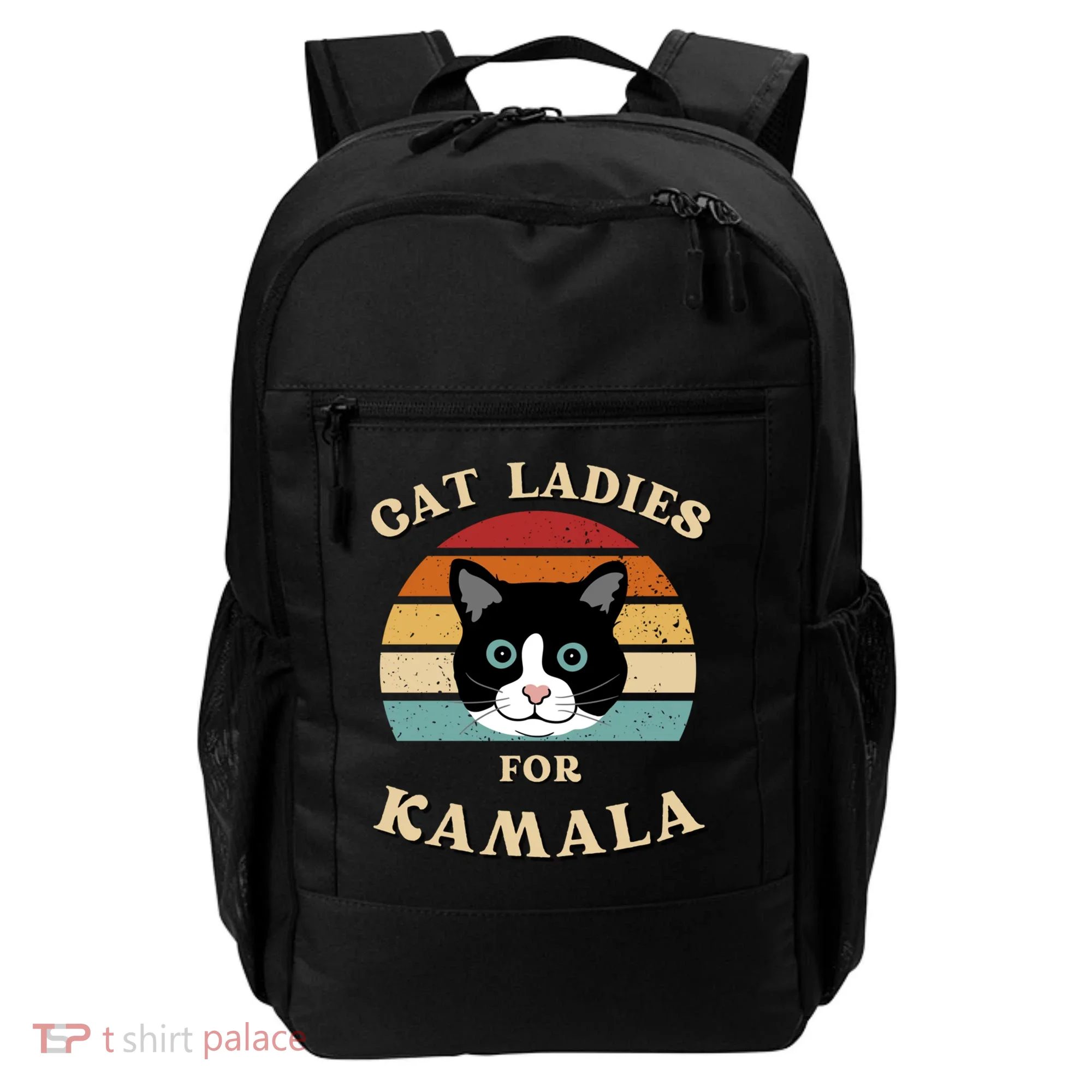 Cat Ladies For Kamala Harris Cool Gift Backpack