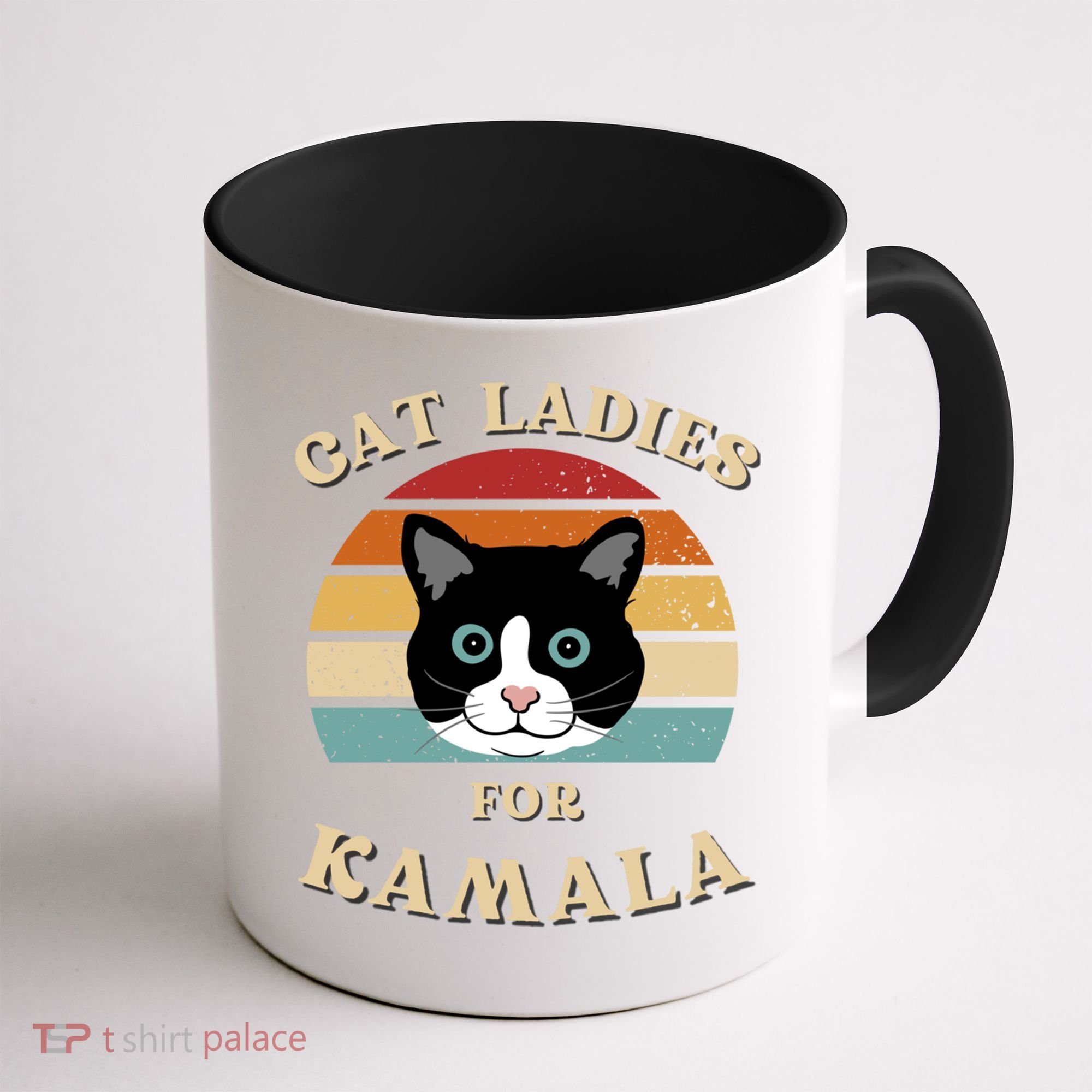 Cat Ladies For Kamala Harris Cool Gift Coffee Mug