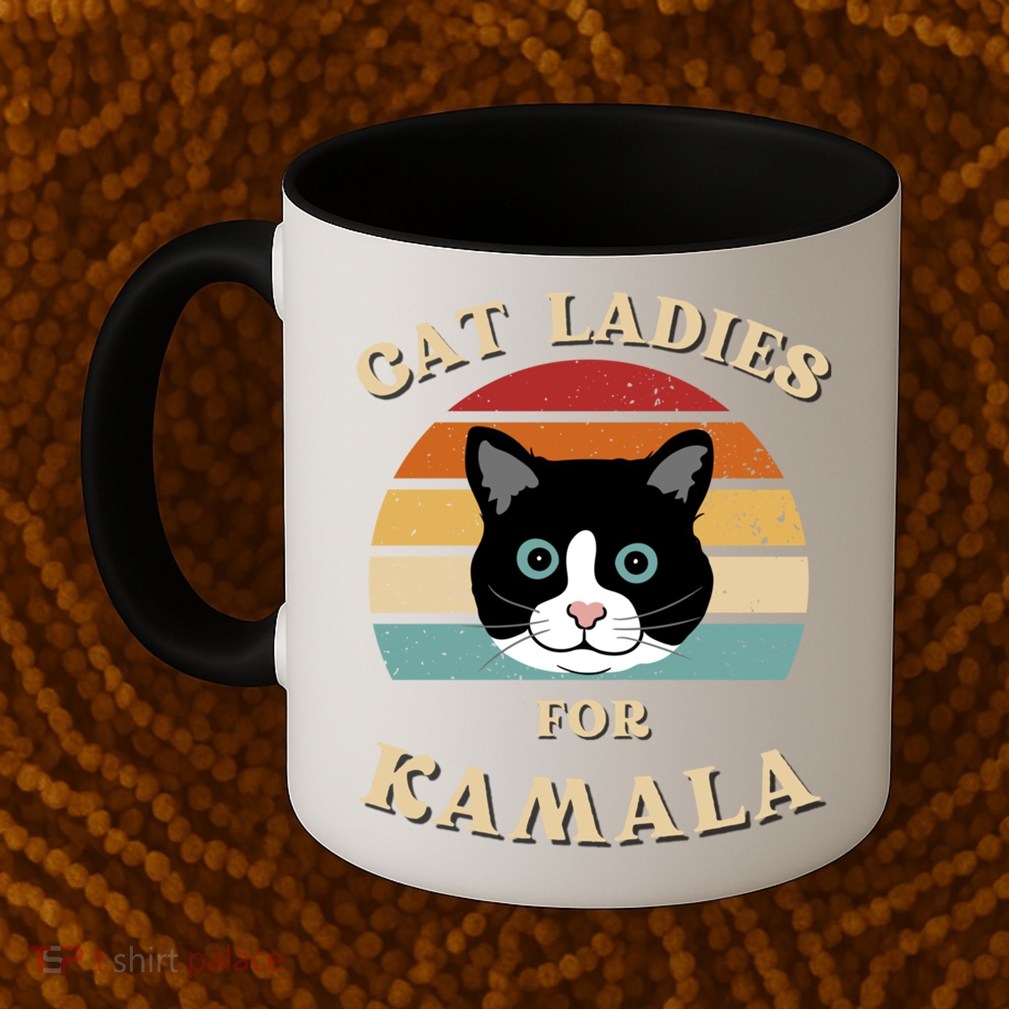 Cat Ladies For Kamala Harris Cool Gift Coffee Mug