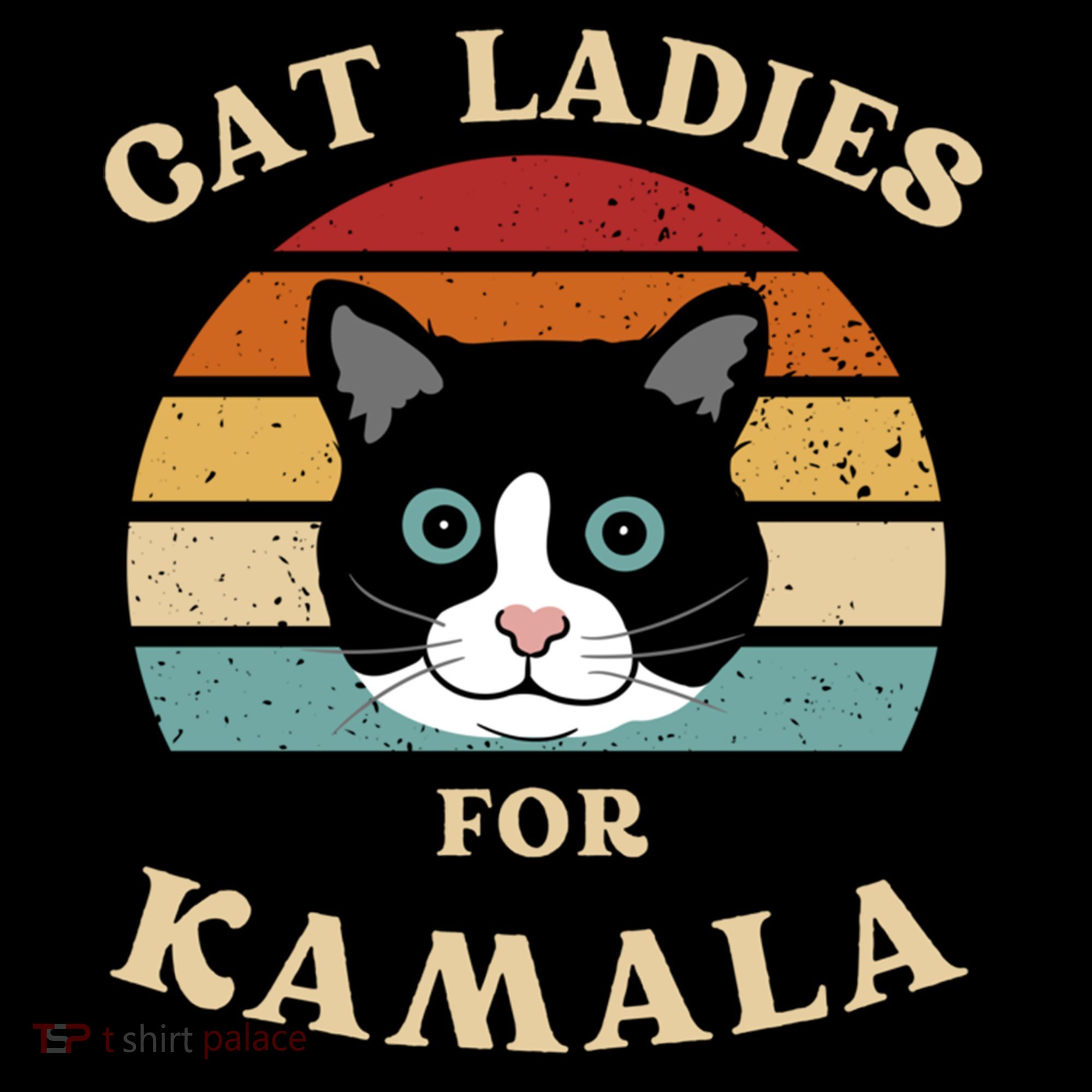Cat Ladies For Kamala Harris Cool Gift Coffee Mug