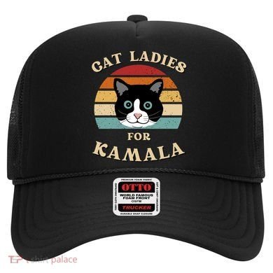 Cat Ladies For Kamala Harris Cool Gift Hat