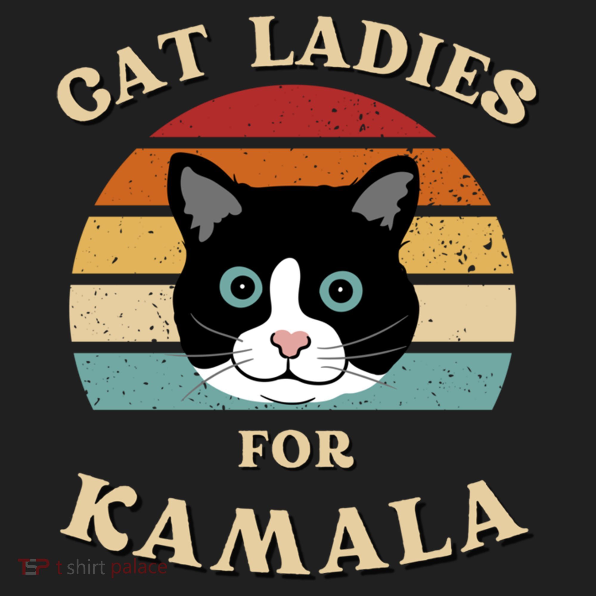 Cat Ladies For Kamala Harris Cool Gift Hat