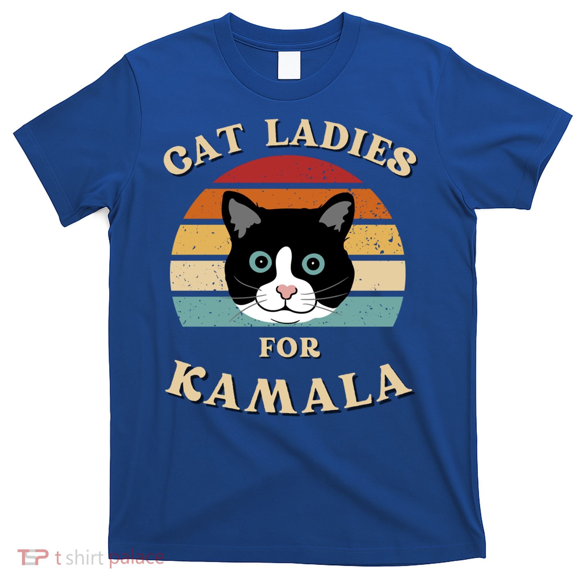 Cat Ladies For Kamala Harris Cool Gift T-Shirt