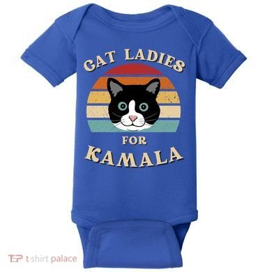 Cat Ladies For Kamala Harris Cool Gift Baby Bodysuit