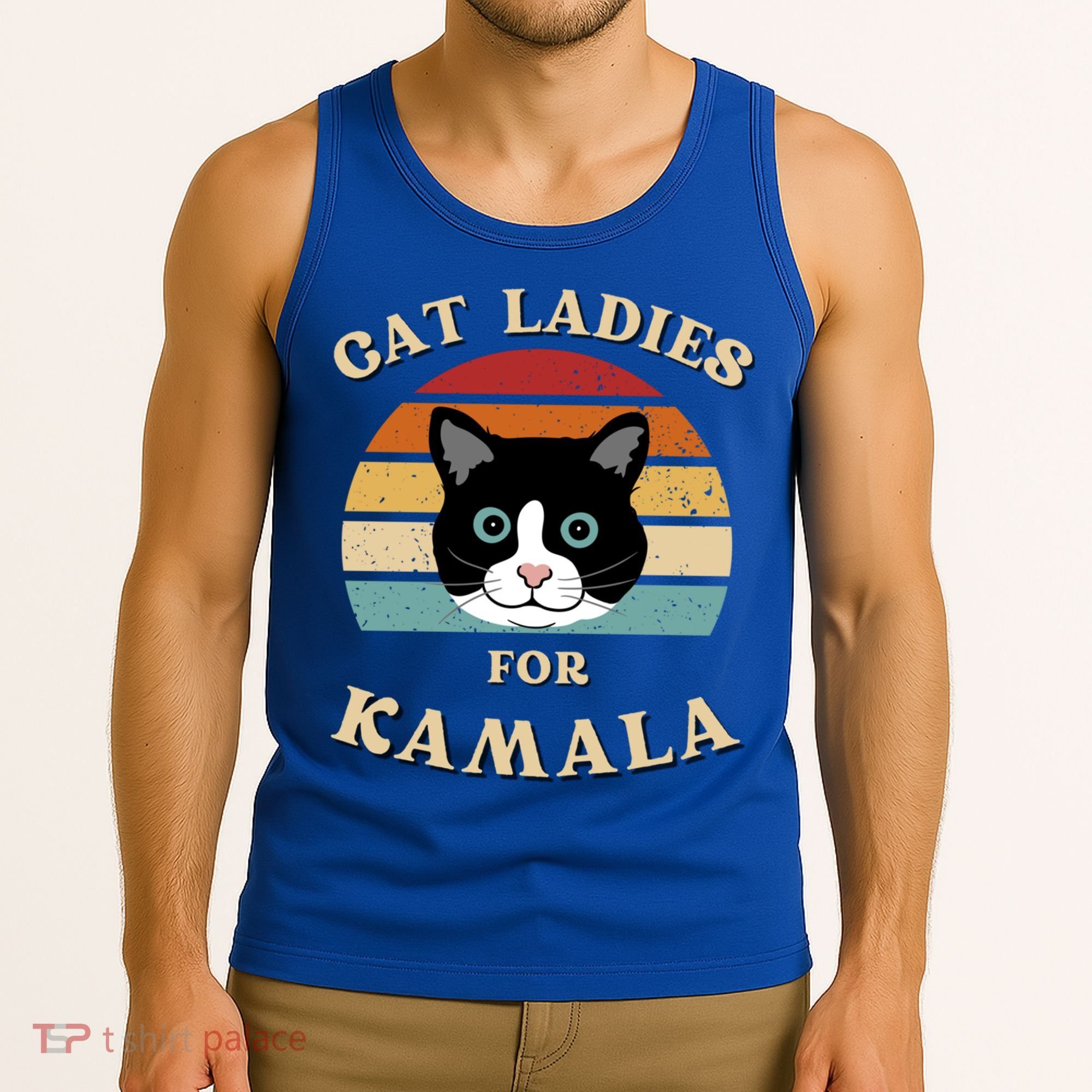 Cat Ladies For Kamala Harris Cool Gift Tank Top