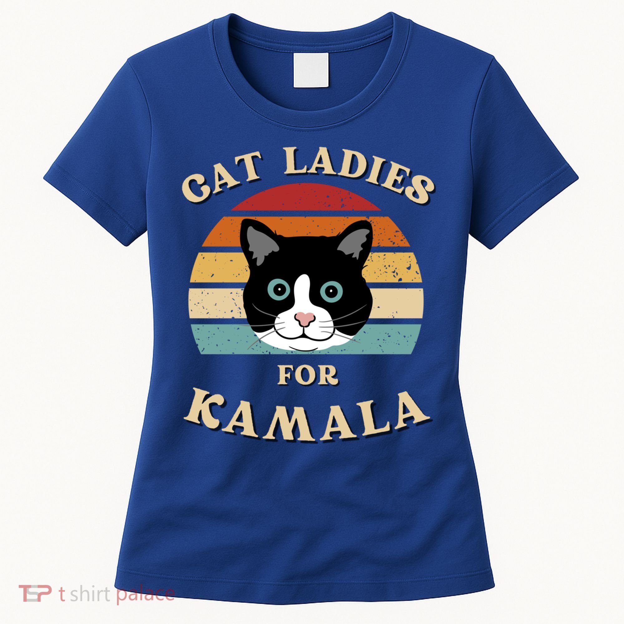 Cat Ladies For Kamala Harris Cool Gift Women's T-Shirt