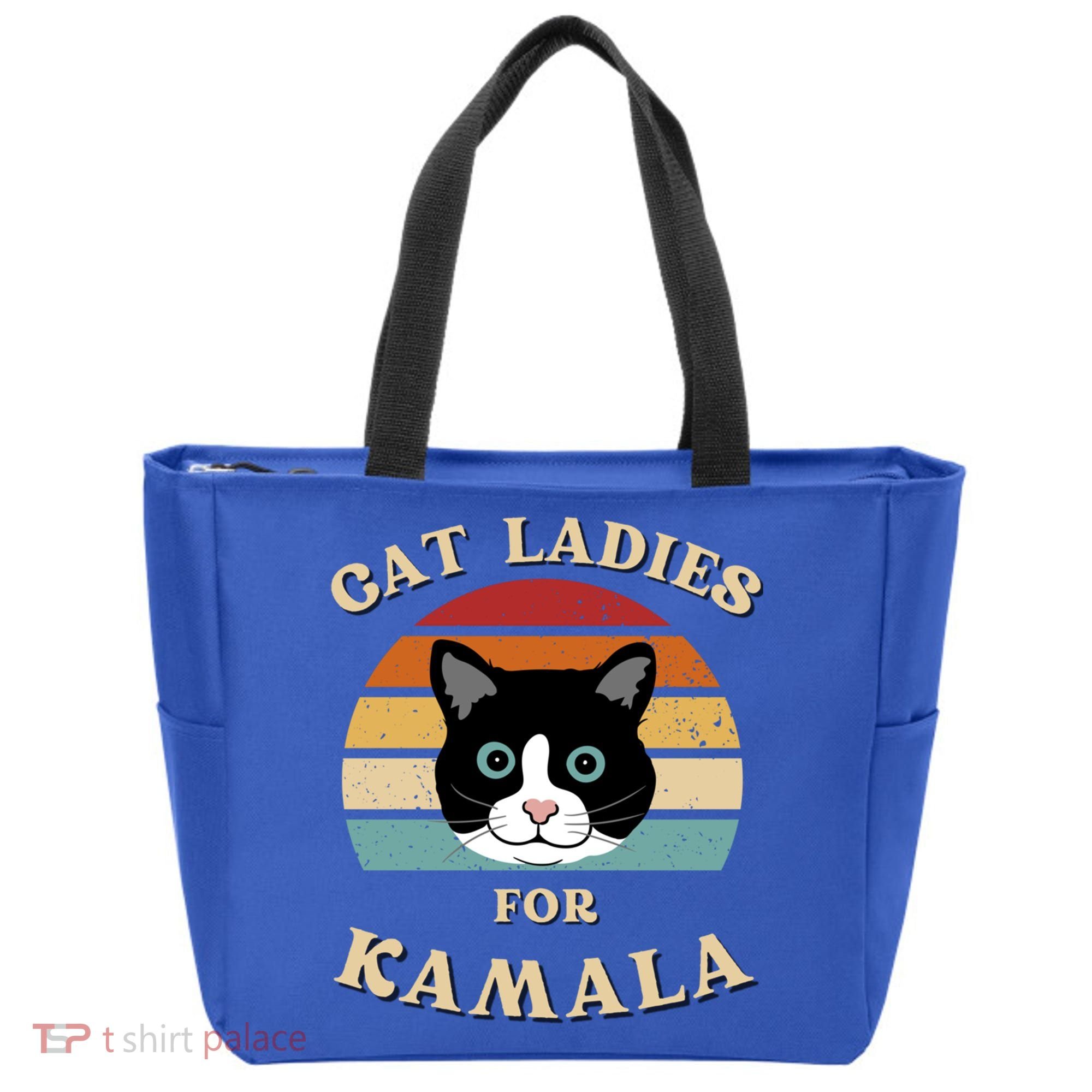 Cat Ladies For Kamala Harris Cool Gift Tote Bag