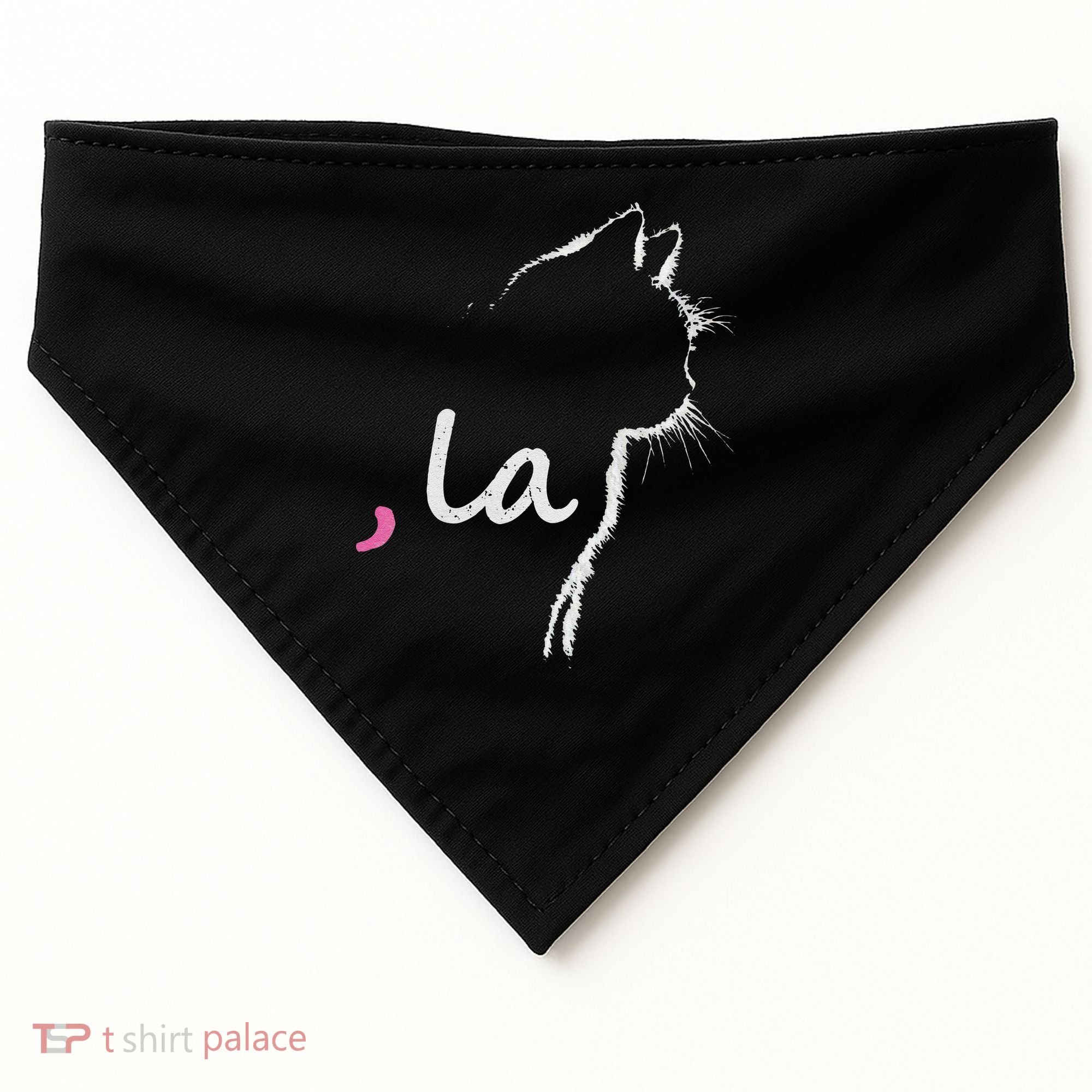 Cat Ladies For Kamala Harris For President 2024 Comma La USA-Made Doggie Bandana