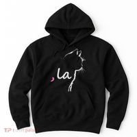 Cat Ladies For Kamala Harris For President 2024 Comma La Hoodie thumb 0
