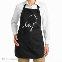 Cat Ladies For Kamala Harris For President 2024 Comma La Apron thumb 2