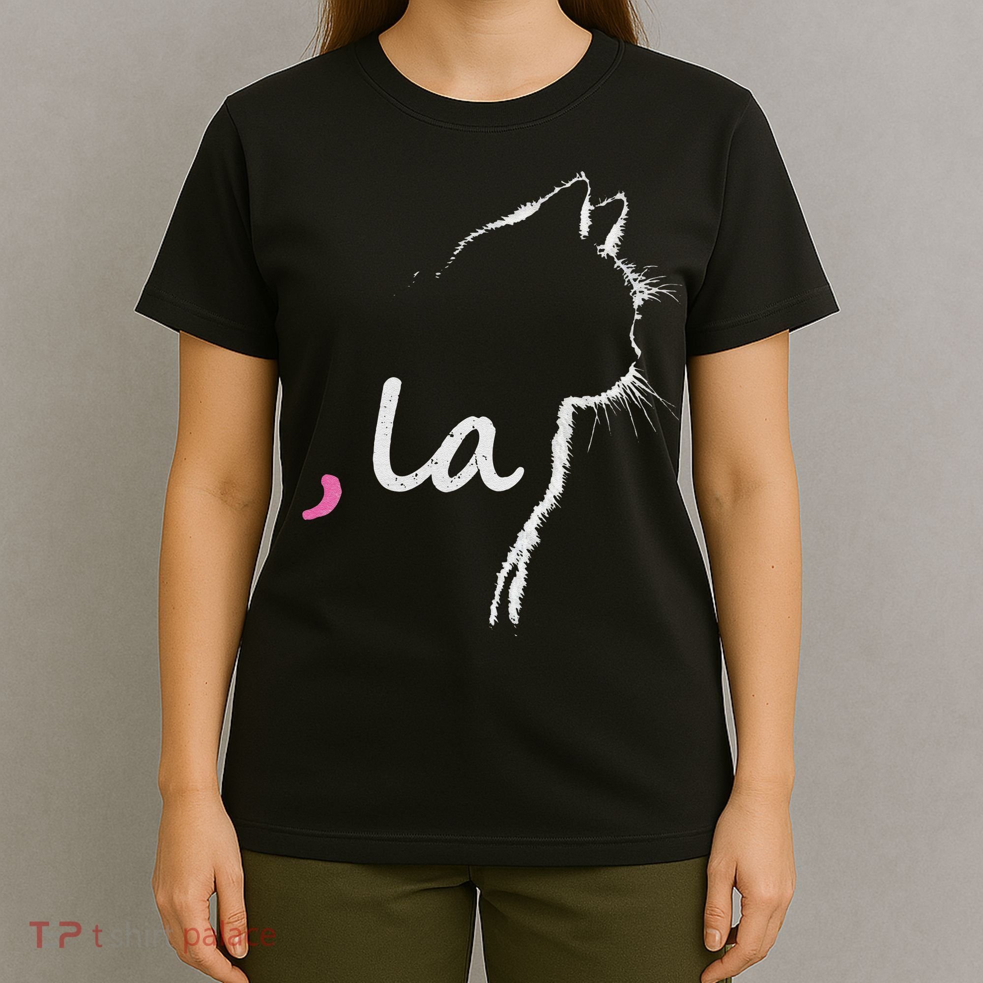 Cat Ladies For Kamala Harris For President 2024 Comma La T-Shirt