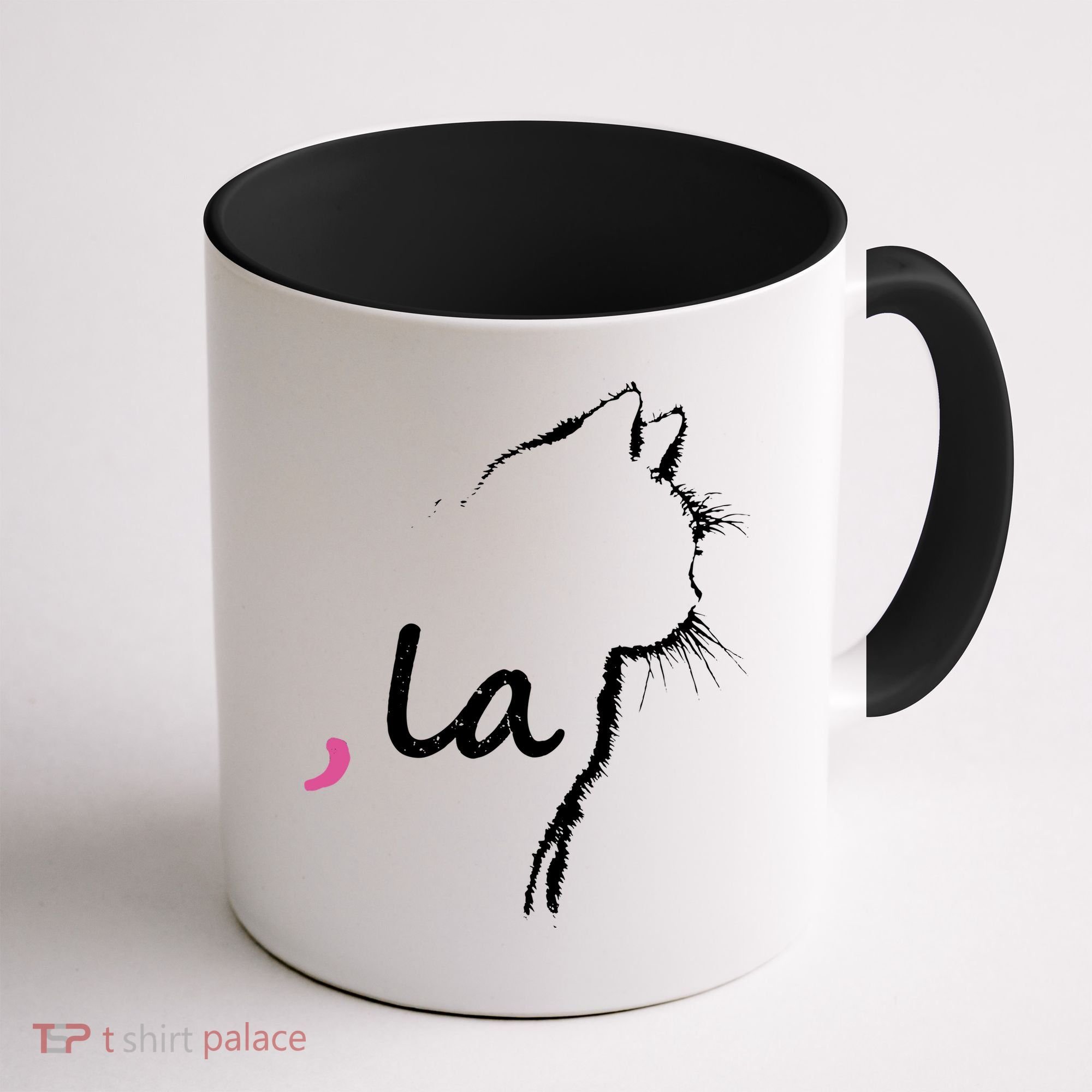 Cat Ladies For Kamala Harris For President 2024 Comma La Coffee Mug