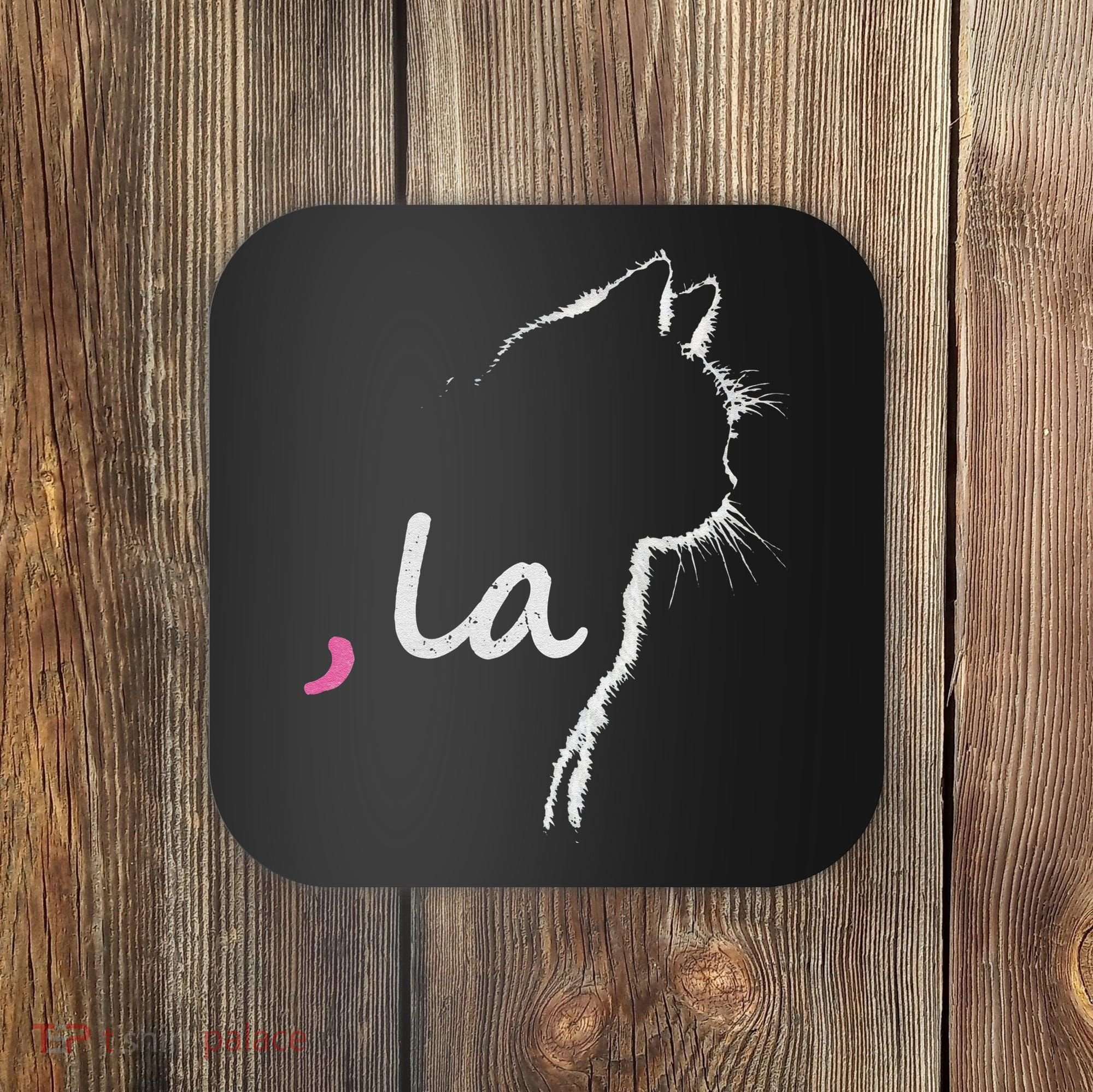 Cat Ladies For Kamala Harris For President 2024 Comma La Coaster
