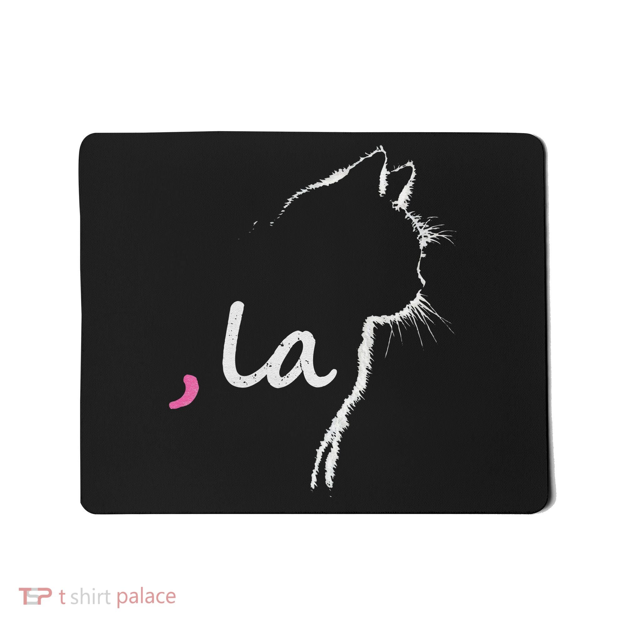 Cat Ladies For Kamala Harris For President 2024 Comma La Mousepad