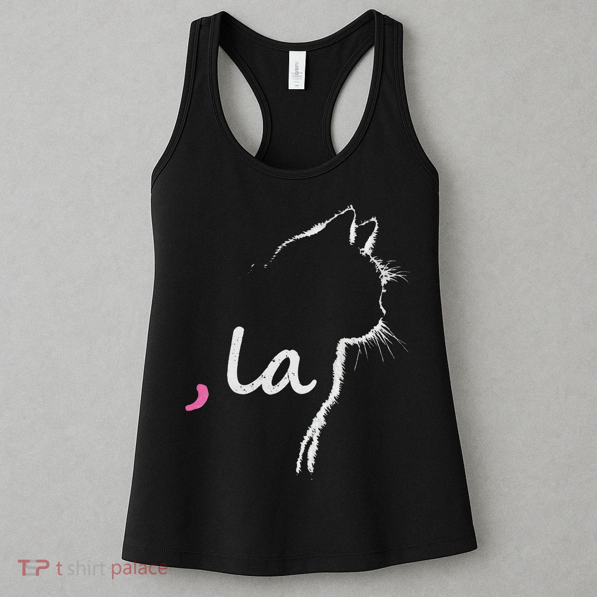 Cat Ladies For Kamala Harris For President 2024 Comma La Women's Tank Top