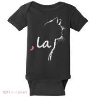 Cat Ladies For Kamala Harris For President 2024 Comma La Baby Bodysuit thumb 0
