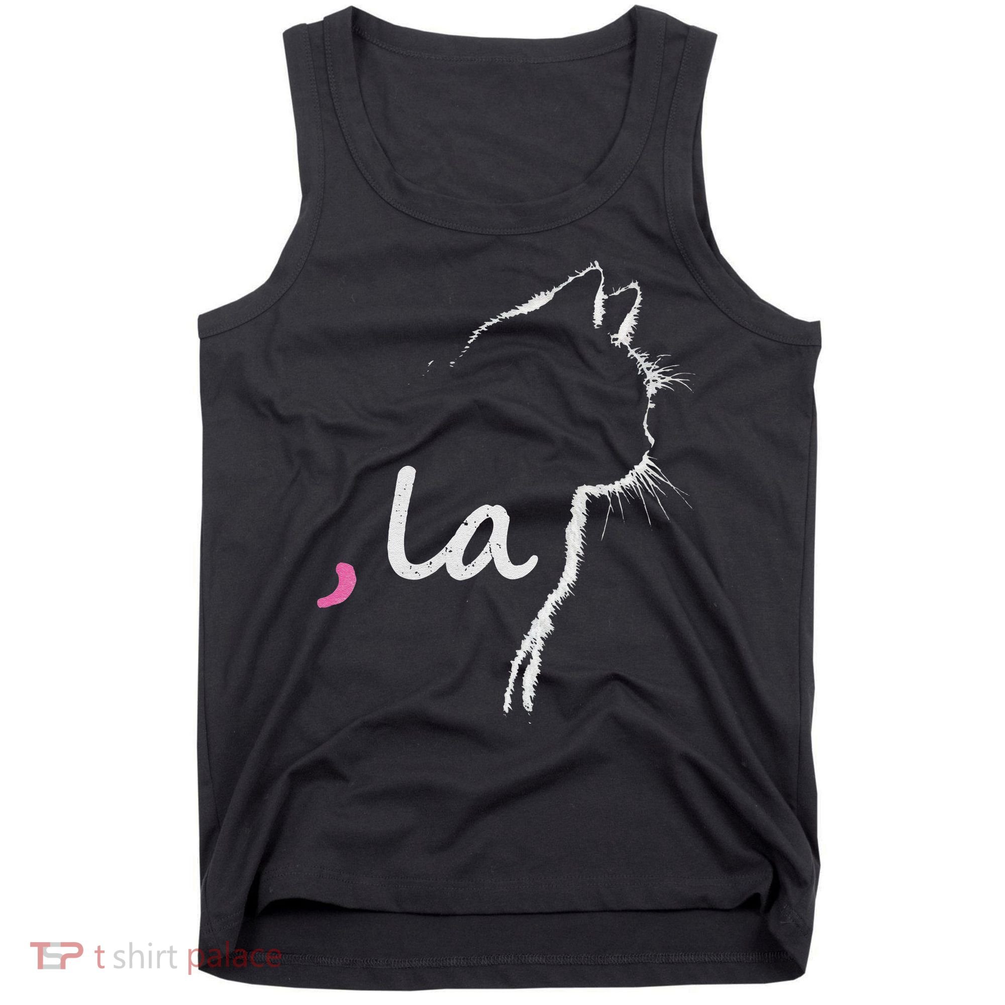Cat Ladies For Kamala Harris For President 2024 Comma La Tank Top
