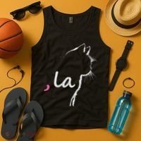 Cat Ladies For Kamala Harris For President 2024 Comma La Tank Top thumb 4